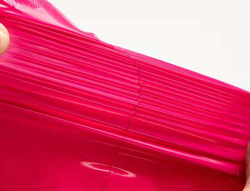 白云玫红色快递袋-05