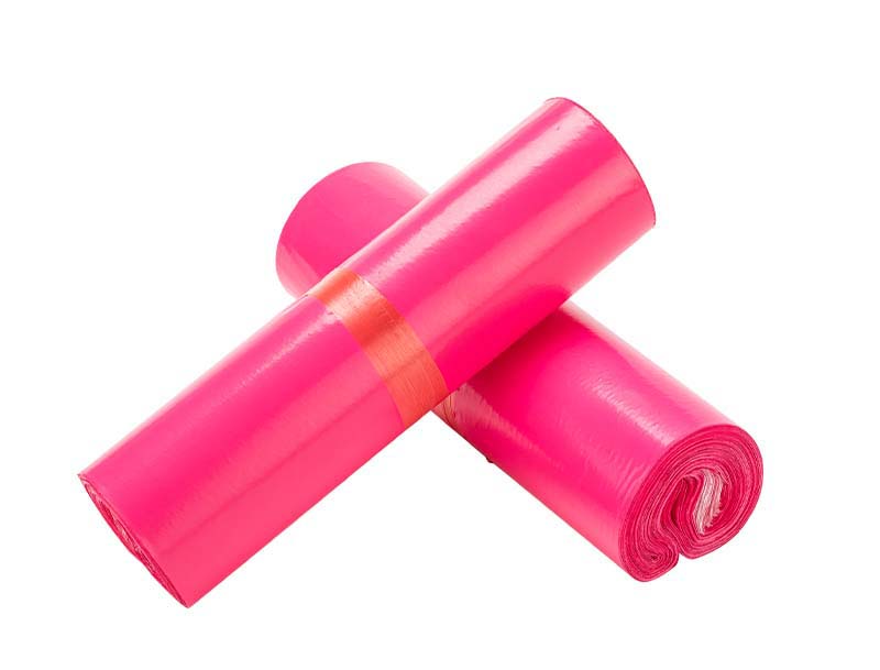 白云玫红色快递袋-02